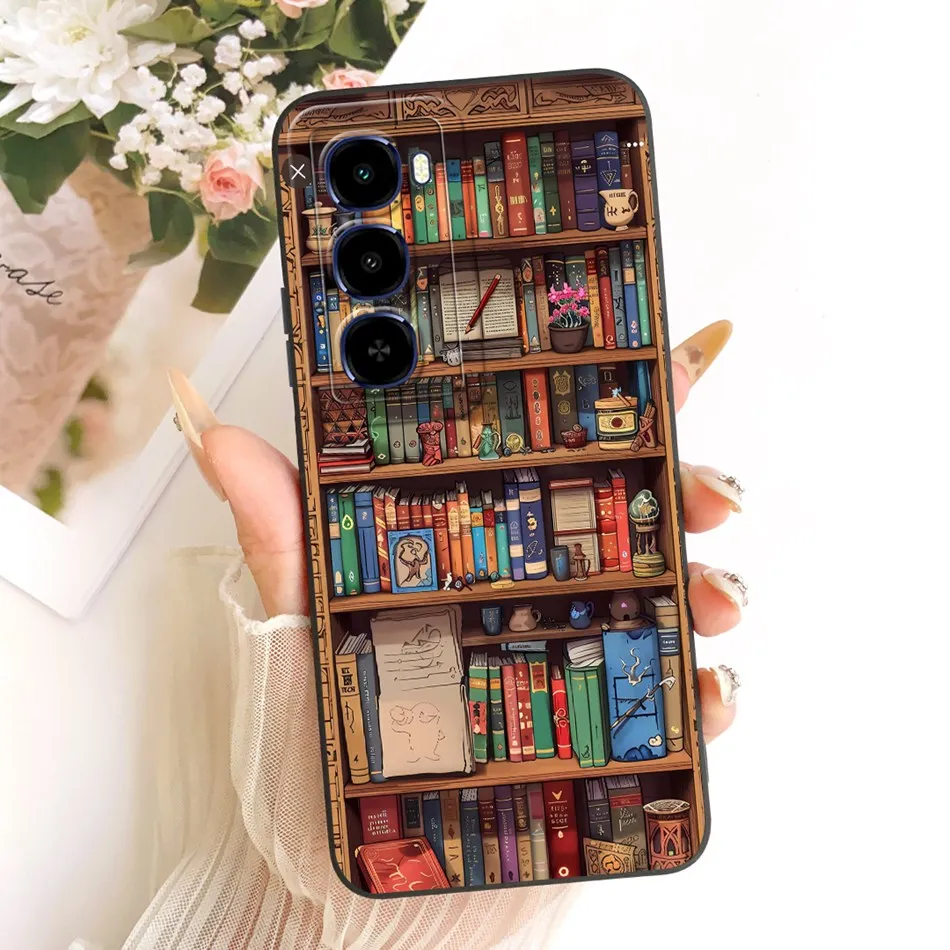 Fashion Dusk Beach Painting Soft Silicone Shockproof Phone Case with Bumpers