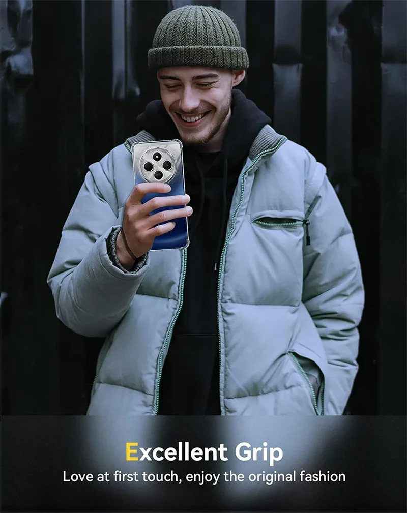 Clear Ultra-Thin Silicone Shockproof Soft Case Cover