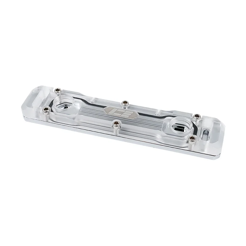 Icemancooler-dual Canais Memory Water Block no Armor Computer Water Coolingpom Black Acrílico Full Copper Edition - Imagem 4