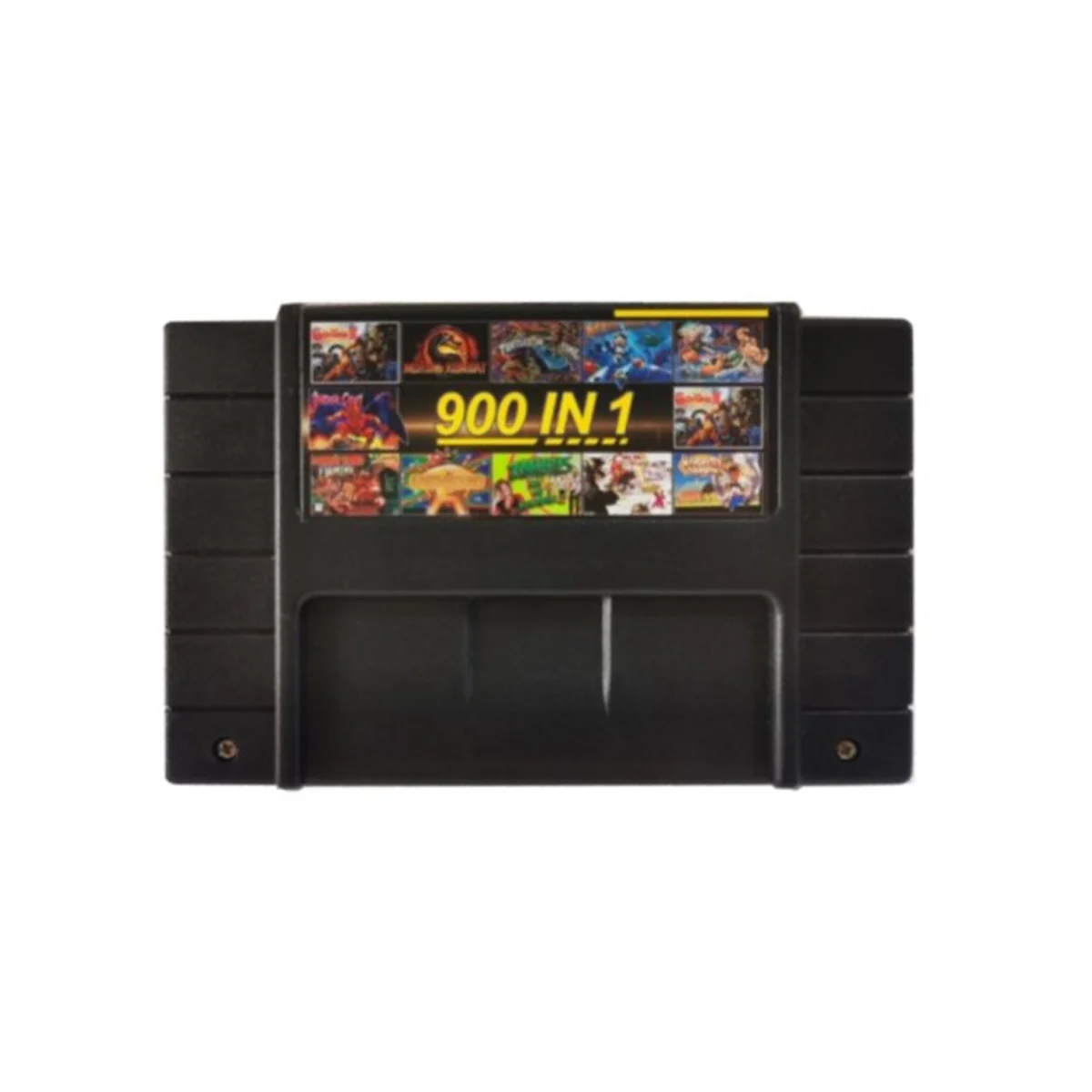 

Super DIY Retro 900 in 1 Pro Game for 16 Bit Game Console Card, Black