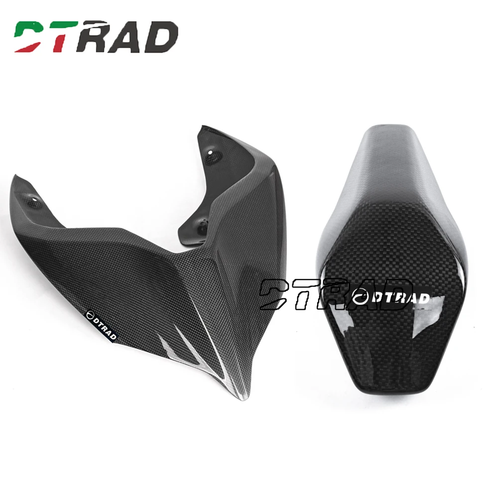 100% Coprisedile In Fibra Di Carbonio Per Ducati Panigale V4 V4S V4R Streetfighter V4 V2 Coprisedile Posteriore (Sostituzione)