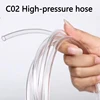 Aquarium CO2 Tube Pipe Oxygen Hose for Fish Tank Plant CO2 Generator Regulator Reactor System Kit Set Accessories PU 4*6mm 3