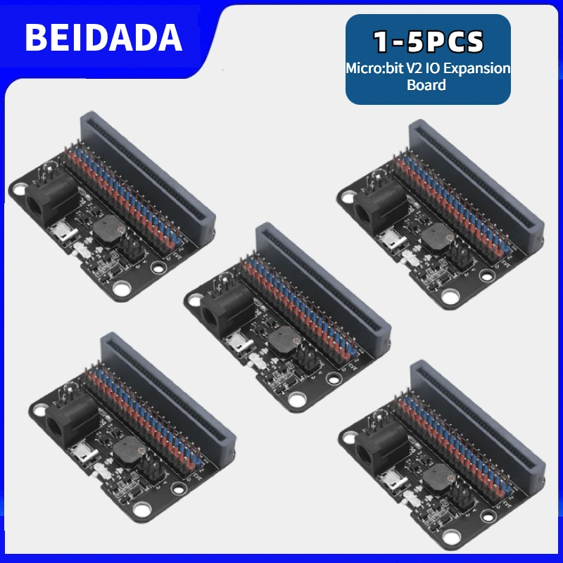 python programming edcuation for micro:bit expansion... Emakefun Microbit Expansion Board Horizontal With On Board Passive ...