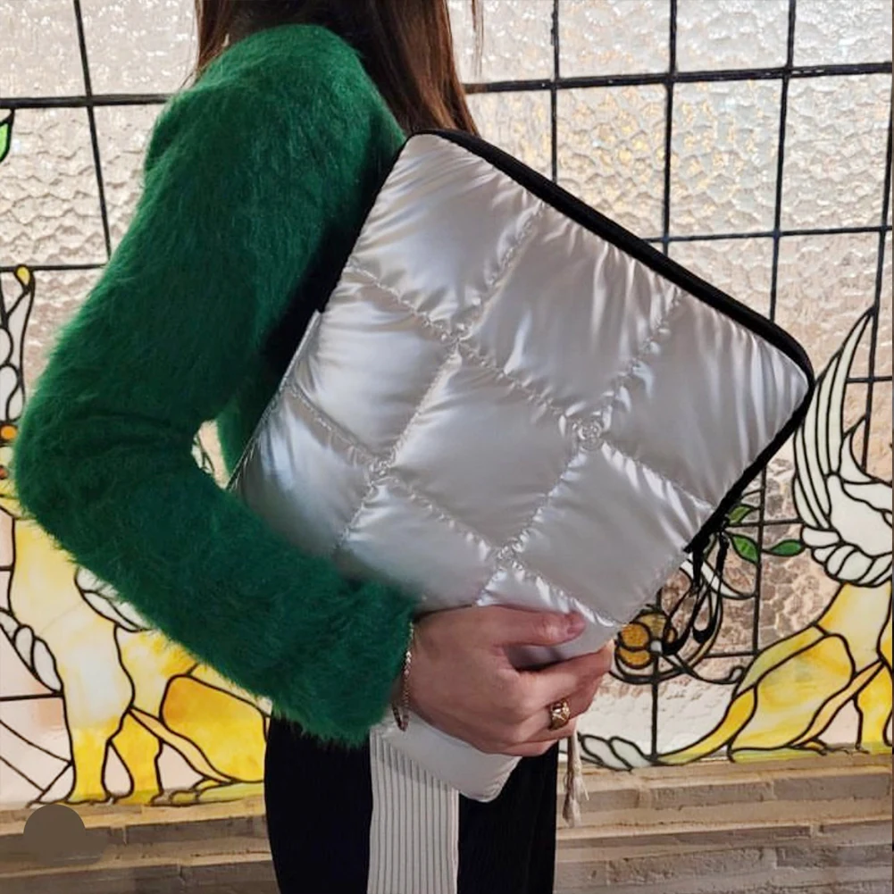 Laptop Carrying Case Down Padded Laptop Sleeve Bag For Ipad Macbook Air pro 11/12/13/14/15 Inch Notebook Pouch Case Cover Bag