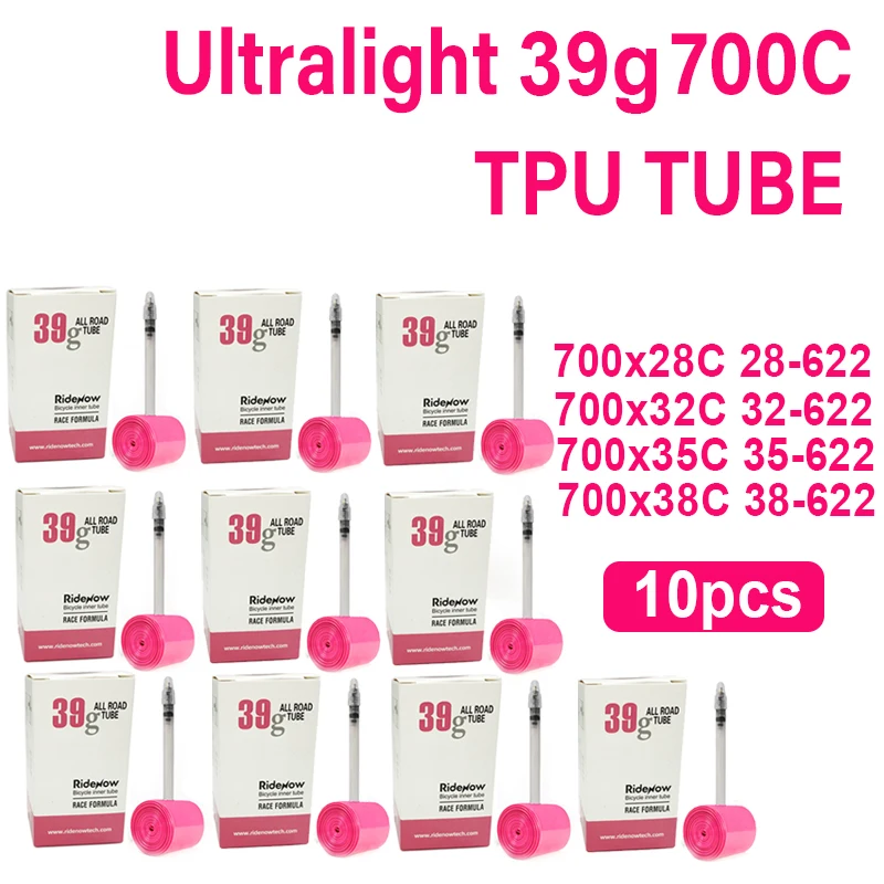 10 pezzi 700x28-38c 39g