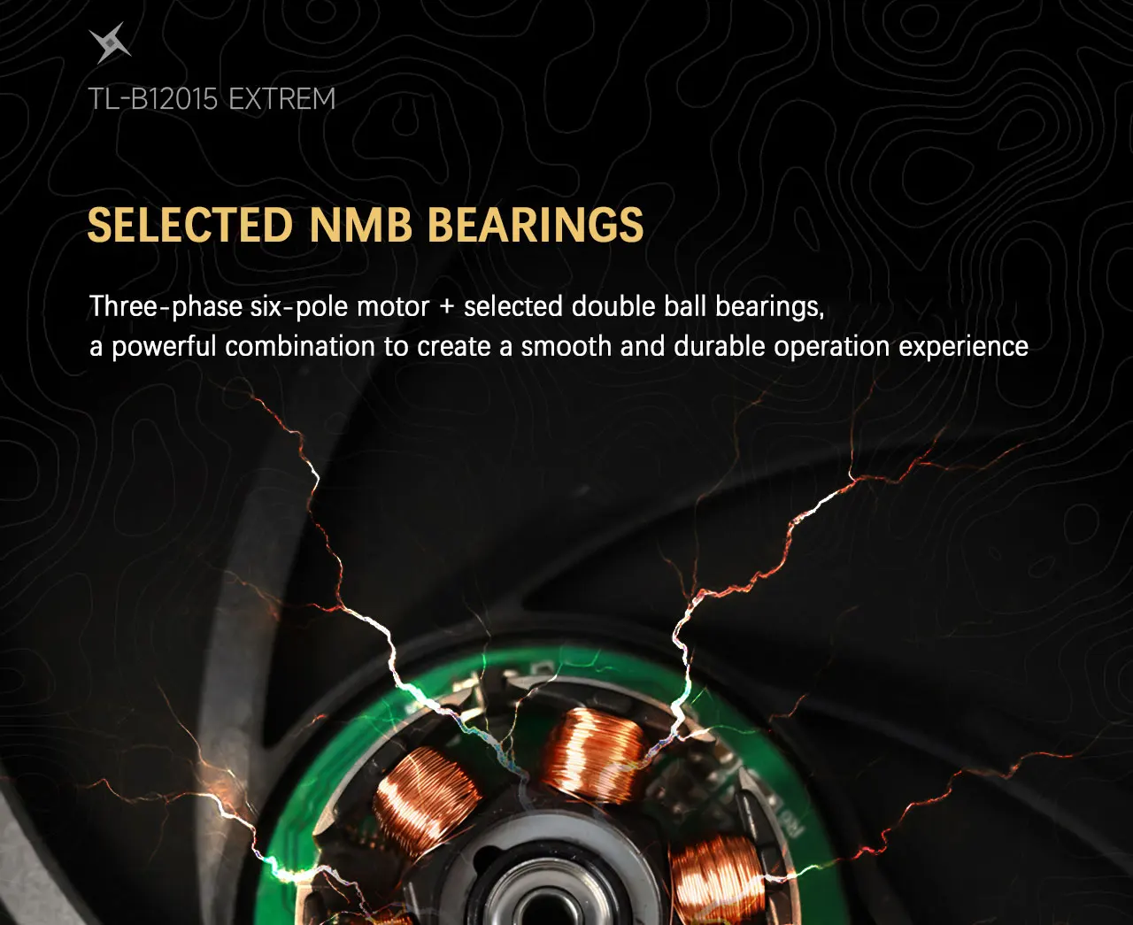 TL-B12015 12cm Thin Fan LCP Polymer Material Fan Blades Double Ball Bearings Thr