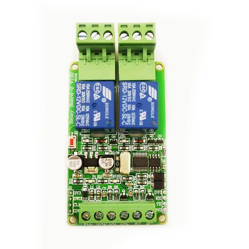 

Двухстороннее реле ModbusRTU/контроль обнаружения переключателя IO/RS485 TTL 12V24V PLC