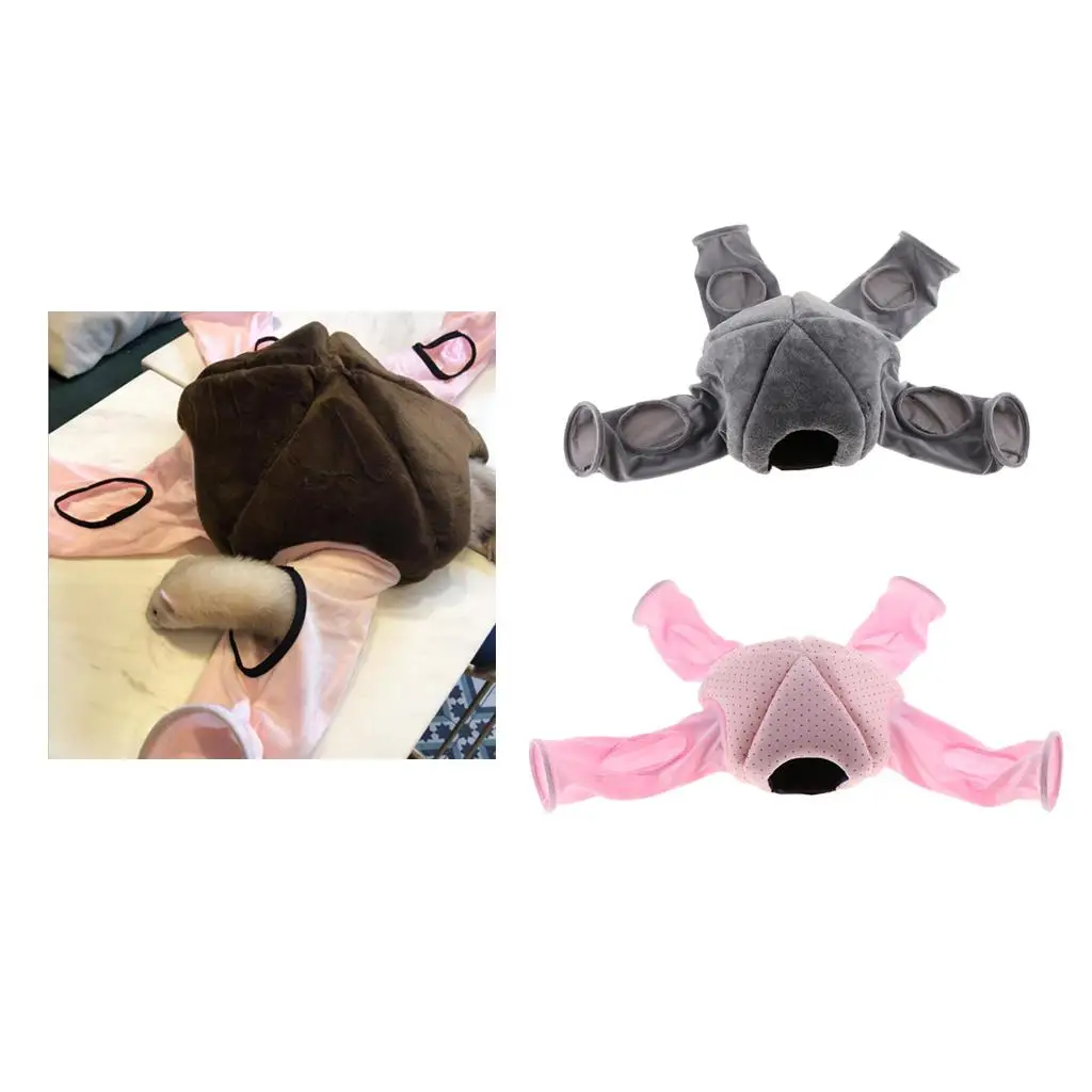 Small Animal Play Tunnel Fabric Tube Toy Fun Maze for Pet Rabbit Hamster Guinea Pig Ferret Cage