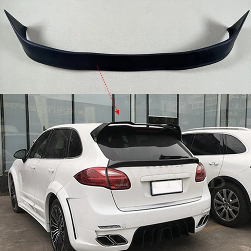 

Высококачественный спойлер на крышу багажника из углеродного волокна для Porsche Cayenne 958 2011 - 2014