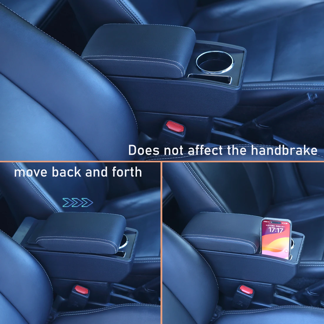 포드 피에스타 3용 팔걸이 박스, 포드 피에스타 차량용 팔걸이 2011-2019 자동차 수납 박스 전용 인테리어 액세서리