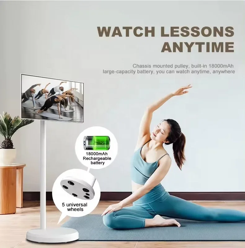 Portable TV for watching movies 21.5 /32 inch standby TV for home best smart screen family