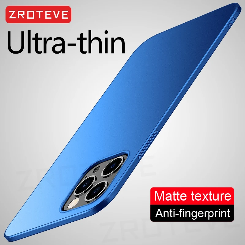Per Iphone15 Pro Max Custodia Zroteve Luxury Slim Glassato Hard Pc Cover Per Iphone 15 14 13 12 11 X Xr Xs 7 8 Plus Se 2 3 2022 Custodie