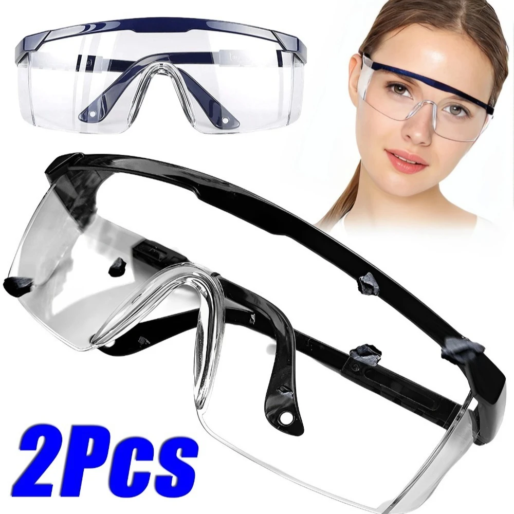Industrial Safety Goggles 1/2PCS – Sealed Eye Protection for Chemical Splash, Dust, Wind, Debris