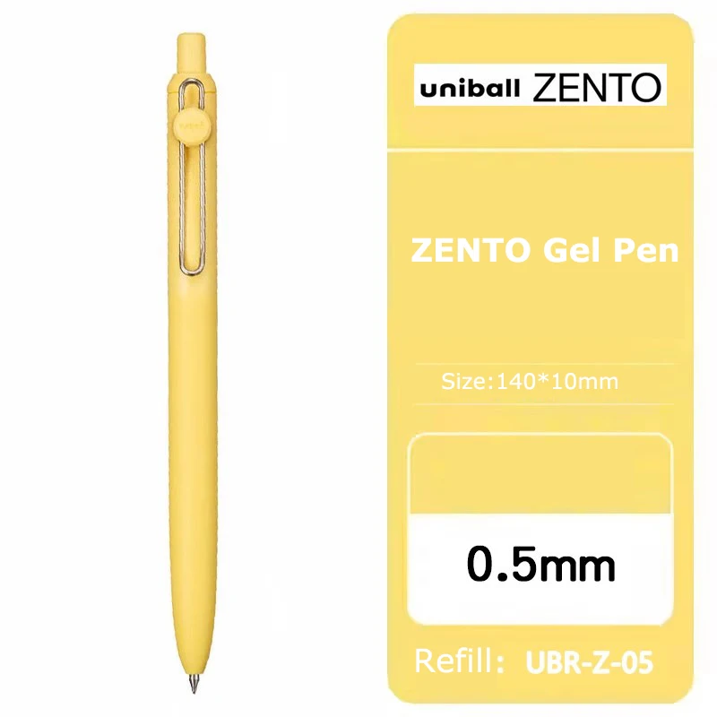 Eco-Friendly Water-Based Gel Pen with Stylish Barrel and Long-Lasting Grip