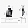 Small and Simple Kitchen Ventilator Suction Range Hood Small stove Side suction Cooker Hood Exhaust Hood 38/50cm For Apartment 6