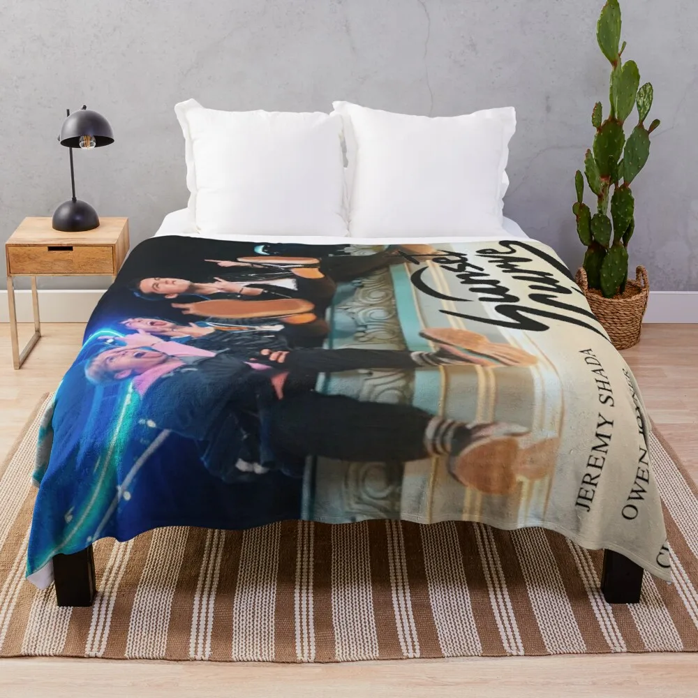 

Sunset Curve Poster Throw Blanket weighted blanket sofas decorative blankets blanket for giant sofa