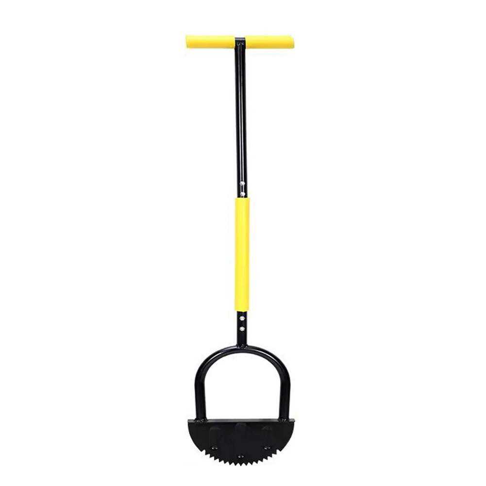 Manual Serrated Trimming Shovel With T-Grip Half Moon Manual Lawn Edger Multifunctional Wear-resistant for Home Garden Supplies 2