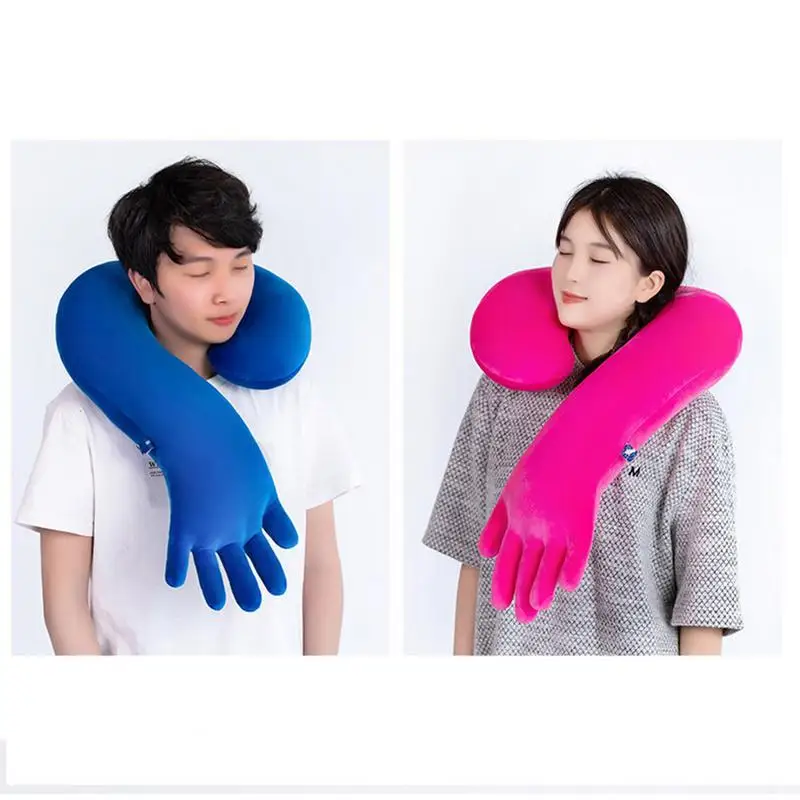 Husband Cuddle Companion Body Hug Boyfriend Palms Shape Soft Cuddle Stuffed Palm Back Cushion Arm Snuggle Companion Pillow For