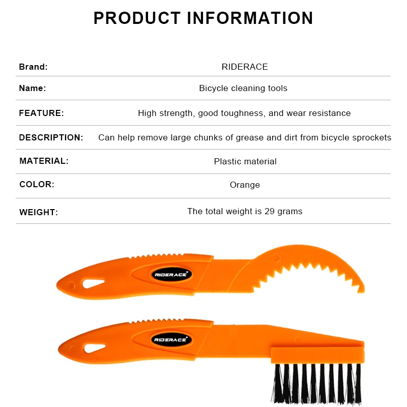 Dirt Bike Accessories Bike Cleaning Tools Set (8 Pack), Bicycle