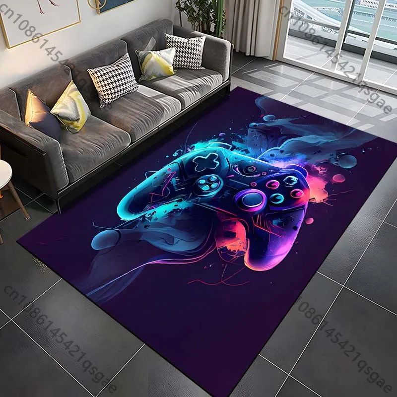 Decorative Carpet Floor Mat Kids Carpet 15 Sizes Modern Gamer Carpet Rug for Bed Room Living Room Bathroom Play Area