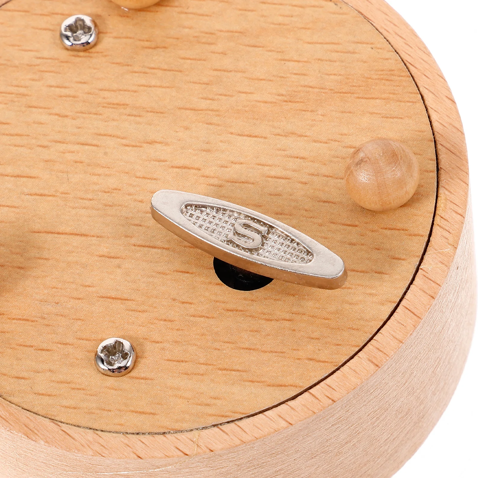 Music Box Safe Material Base DIY Handcraft Round Musical Wood Stable Characteristics