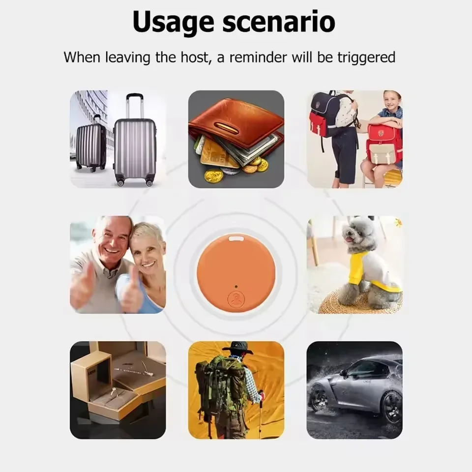 Universal Bluetooth GPS Smart Tracker – Air Tag Anti-Lost Device for Pets, Elderly, Kids, and Wallets