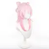 L-email wig Synthetic Hair Game Honkai Star Rail March 7th Cosplay Wig Short Pink Color With Bow Cosplay Wigs Heat Resistant Wig 3