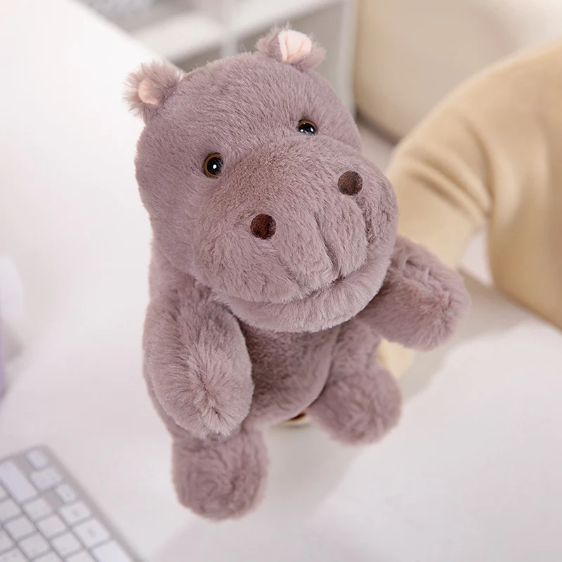 thumbnail image 1 of 30 estilos de animales de peluche, juguetes para manos y dedos, marionetas, lindas muñecas educativas para bebés, pato, cordero, vaca, perro, caballo, regalo para niños, 1 of 5