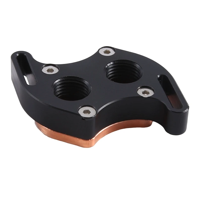 S-Shaped CPU Water Cooling Block Cooler South Bridge Northbridge Block For Computer CPU Easy Install Easy To Use