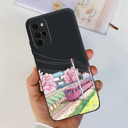 Fashionable Painted Soft Silicone Phone Case - Stylish Protective Back Cover for Motorola Moto G22 (653)