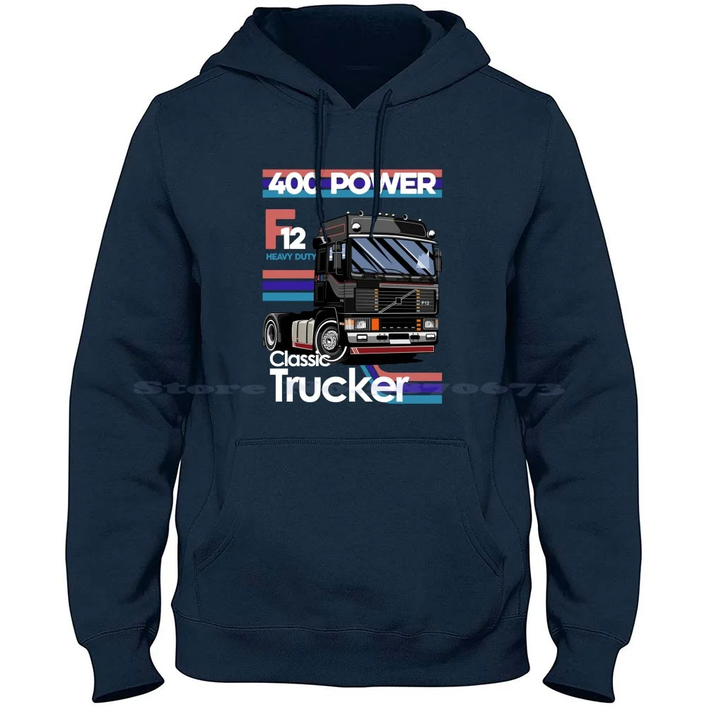 400 Power F12 Truck By Petritings 100% Cotone Felpa Con Cappuccio Petrothings Trucker Truck Driver 400 Power Trucks F12