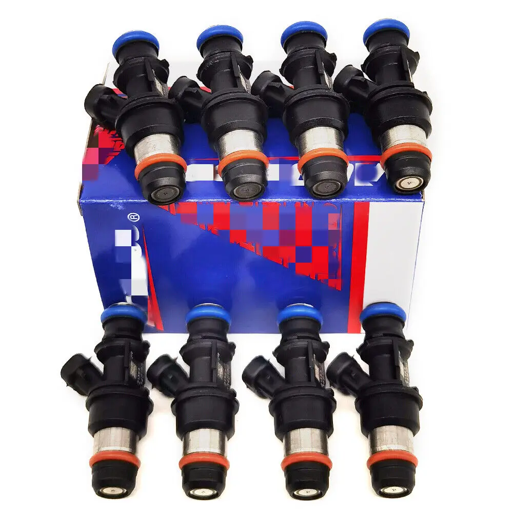 

Новинка Топливные форсунки 8X OE 25348180 42lb для Chevy GMC Marine 8.1L Truck 440cc