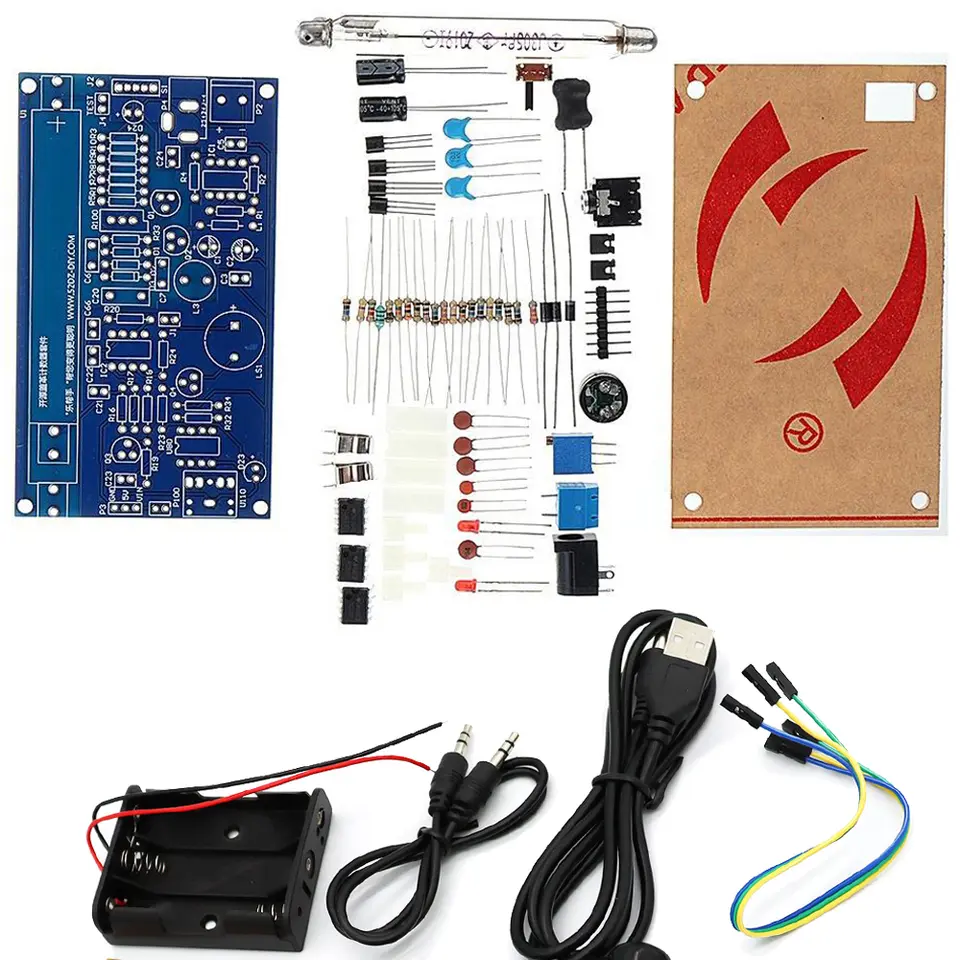 Assembled DIY Geiger Counter Kit, Assembled Radiation Detector System Miller Tube Nuclear Radiation Detector Geiger Counter Kit image 10