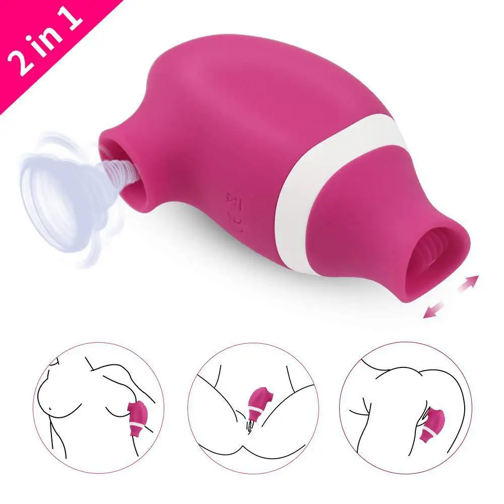 Powerful Sucking & Vibrating Clitoris Massager For Women_voghion.com