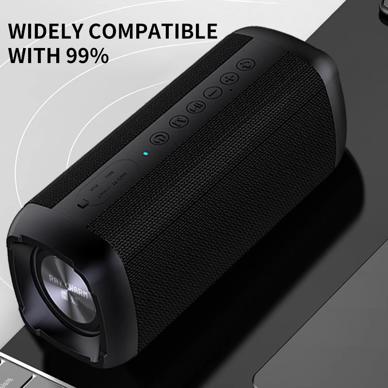 2026 RC-107 25W 휴대용 스피커, 무선 스피커, 장시간 사용 가능 방수 스피커