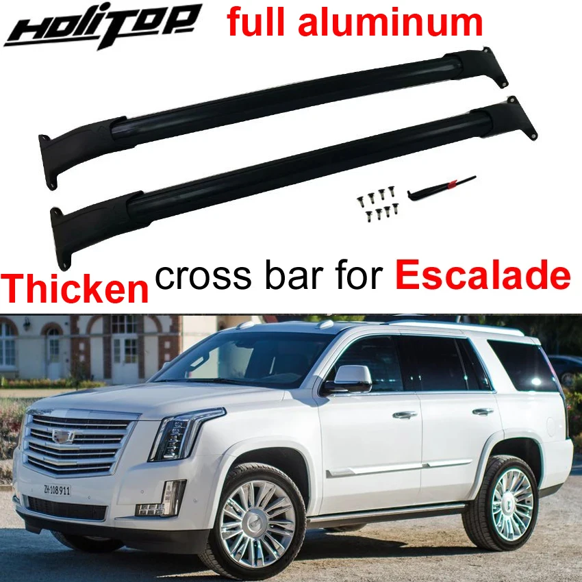 horizontal roof rack luggage bar cross bar for Cadillac Escalade