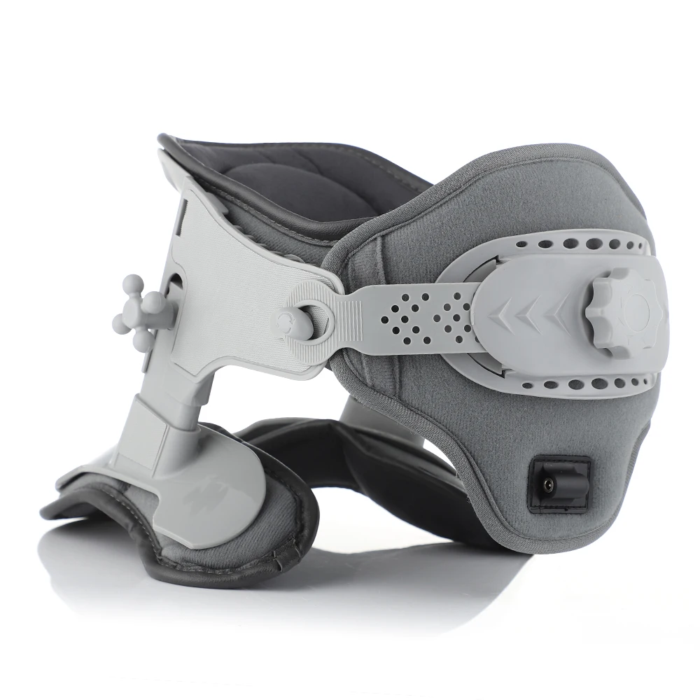 Cervical Neck Traction Adjustable Heating Neck Stretcher Collar Stretching Correction Therapy Neck Orthosis Braces Health Care 10