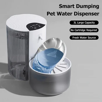 Flip-Tip Smart Pet Waterer 1