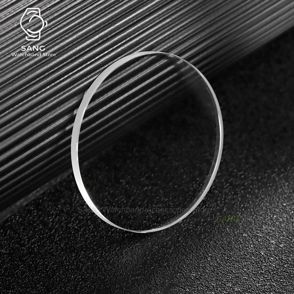 Premium Universal Sapphire Watch Glass Replacement - Flat Transparent Crystal Lens, Multiple Sizes & Thickness