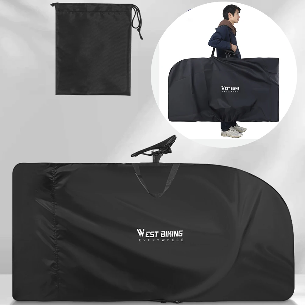 

Bike Transport Bag Lightweight Bicycle Transport Carrying Case Waterproof Dustproof for 27.5 Inch MTB 700C Road Bike