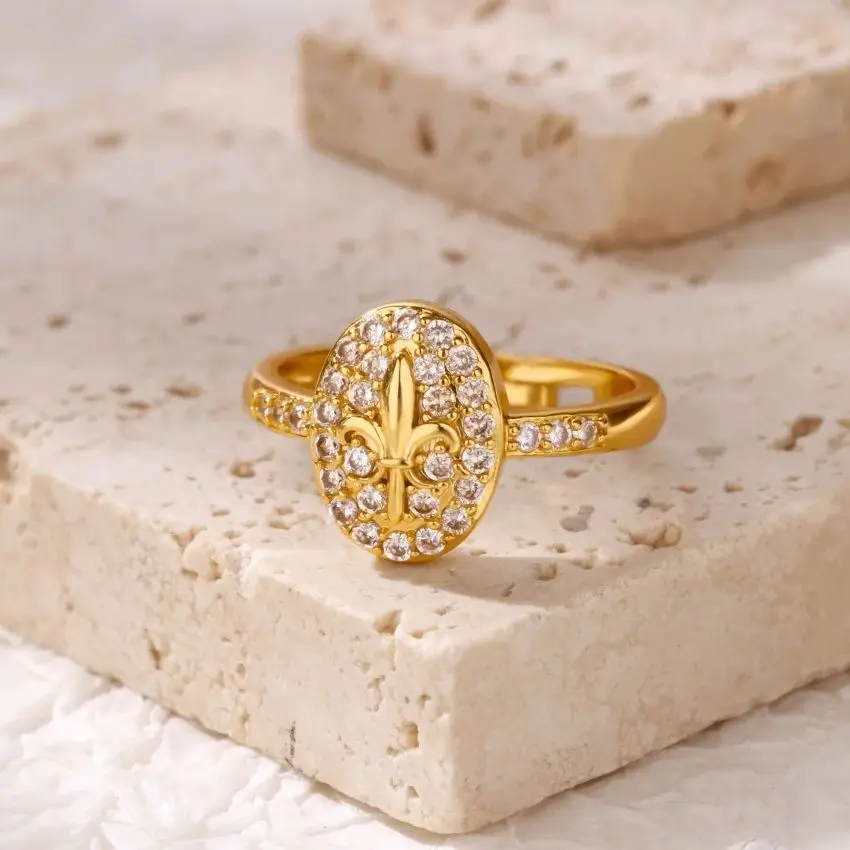 Luxury Stainless Steel Geometry Rings