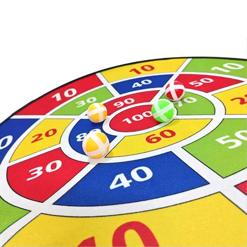 66CM Large Dart Board Kids Dart Board with Sticky Balls Boys Toys Indoor Sport Outdoor Fun Family Party Play Game Toys kids toys novelty toys