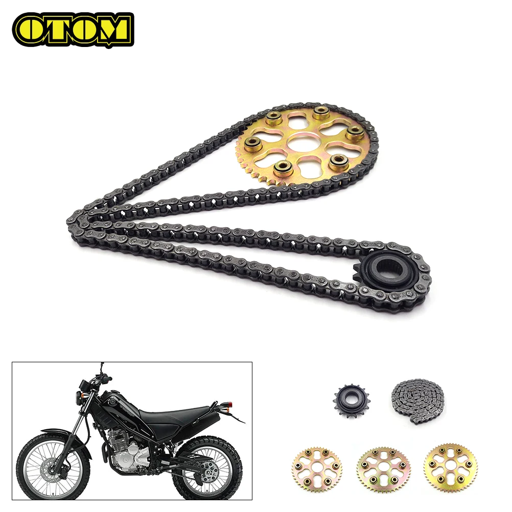 Moto Per Yamaha Anteriore Posteriore Pignone Guidato 428 Piastra Catena Tricker Xg250 Off-Road Pit Dirt Bikes Accessori Motocross