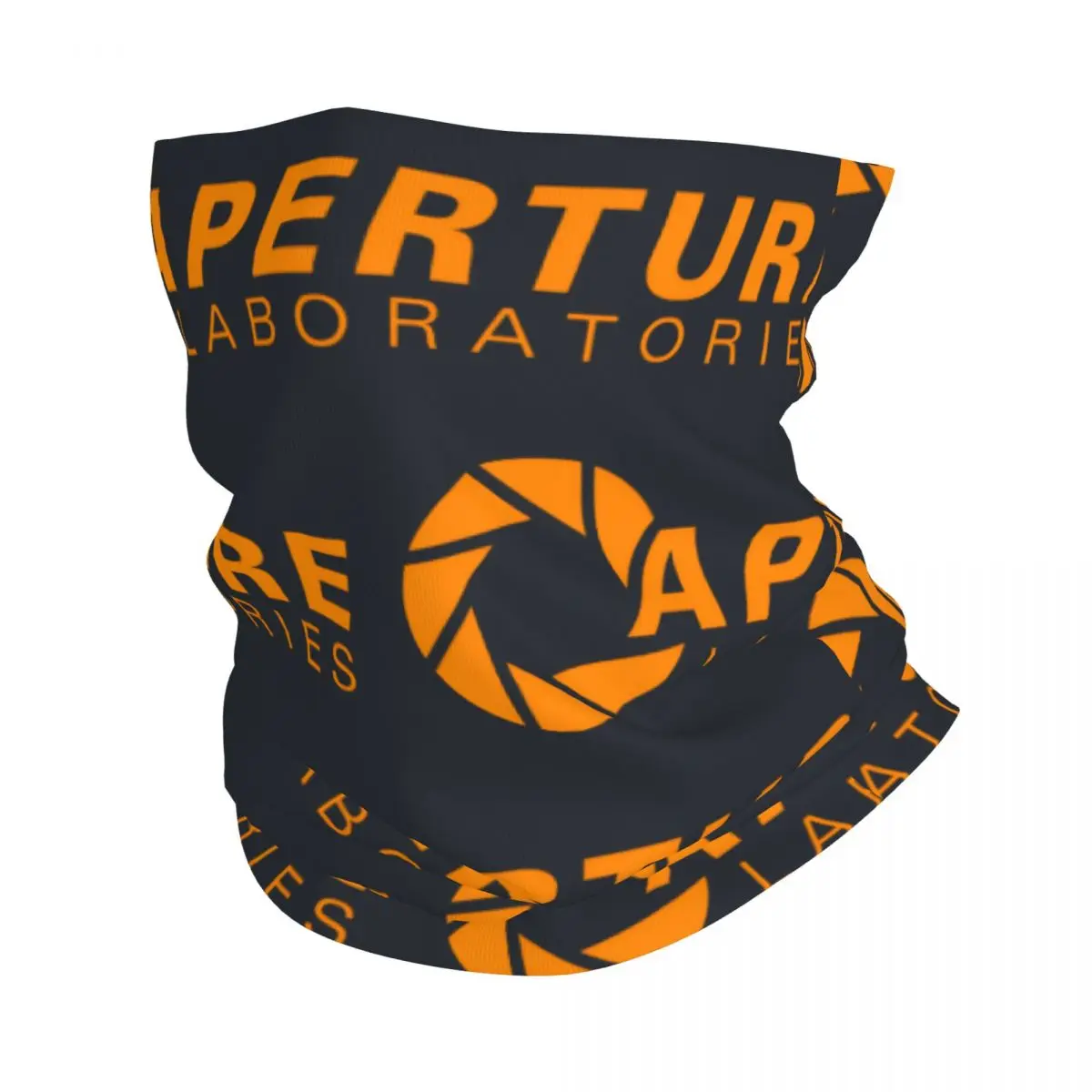 Accurate Aperture Labs Logo Neck Gaiter Printed Unisex Face Mask Scarf Warm Headband Hiking Windproof