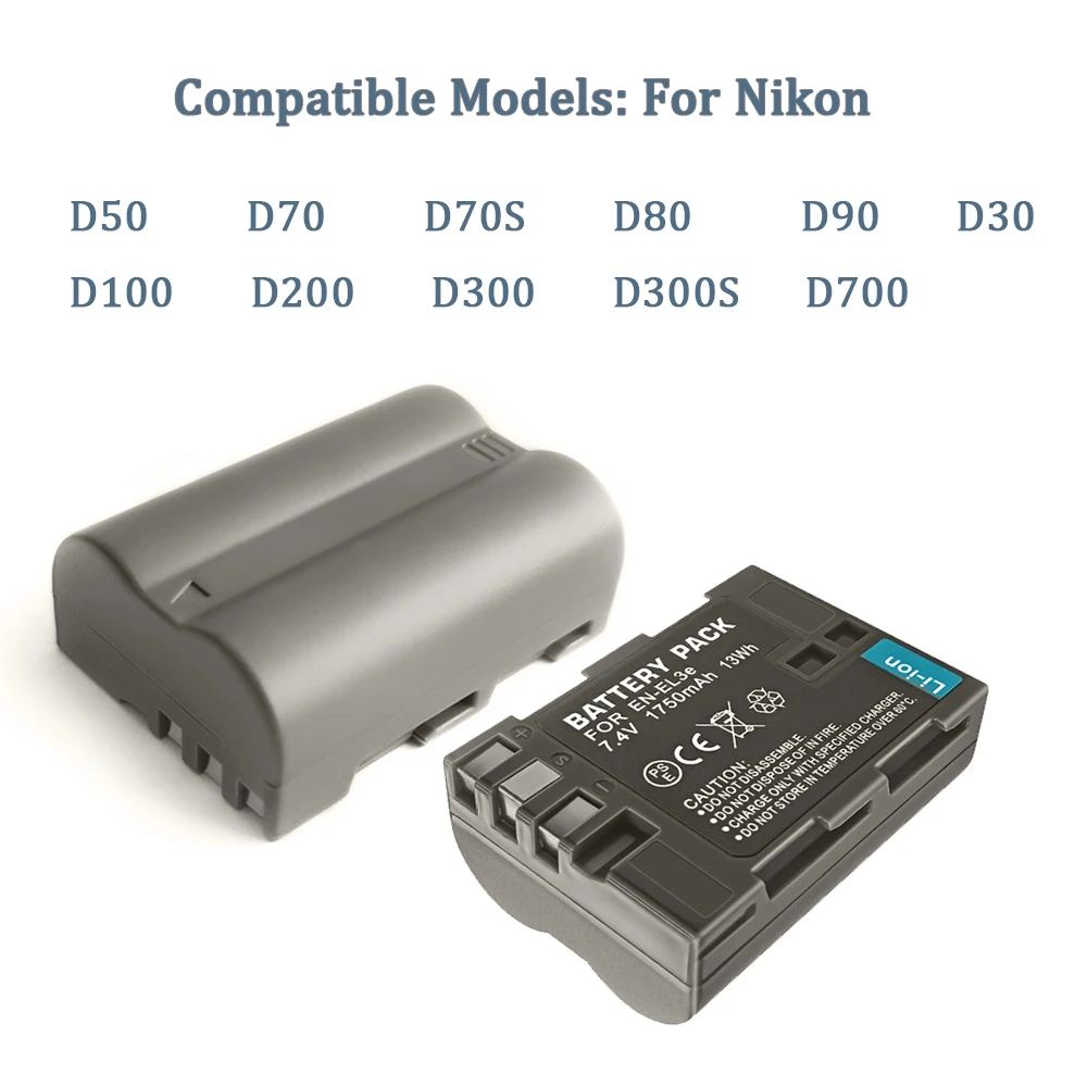 Lot De 2 Caches De Batterie Pour Nikon D200 D300 D300S D700 - Protection Contre Poussière Et Humidité