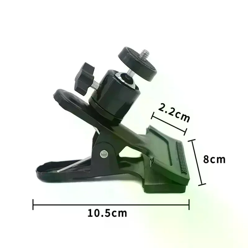 홀더 1/4 1Pcs 플래시 마운트 하프 메탈 카메라 클램프(360도 회전 가능) 카메라 삼각대 SLR용 사진 볼헤드 나사형 나사