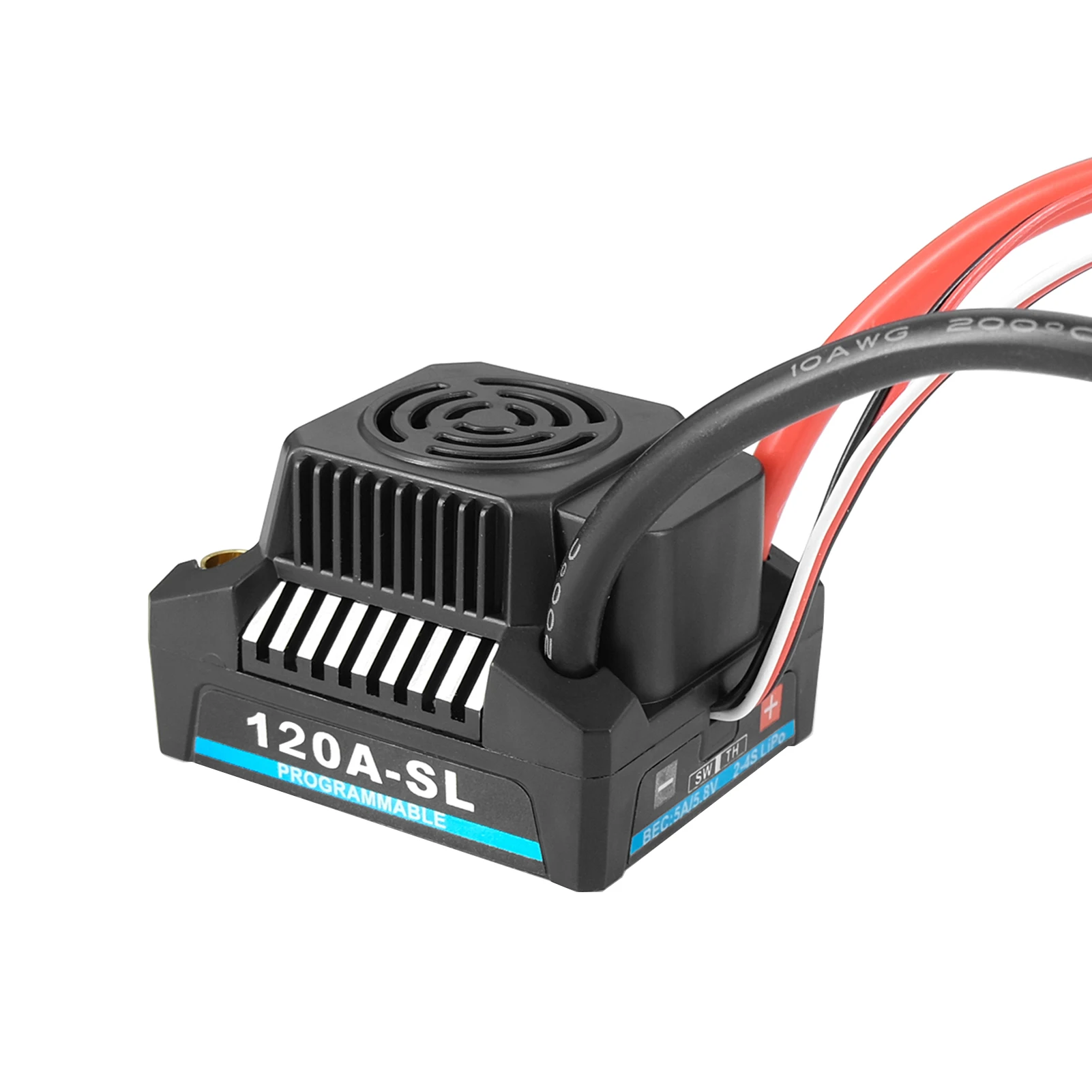 

Easy Install Durable Governor Brushless ESC Plastic Replacement Part Professional Off Road 120A 150A For RC Car Waterproof DIY