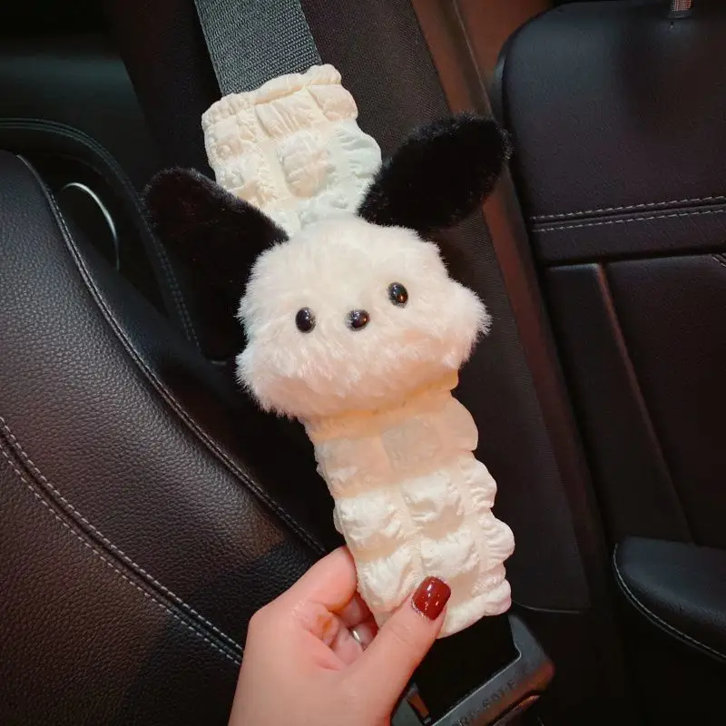 Seat Belt Shoulder Protector Cute All Year Round High-quality Anti Pinch Seat Belt Decorative Protective Cover