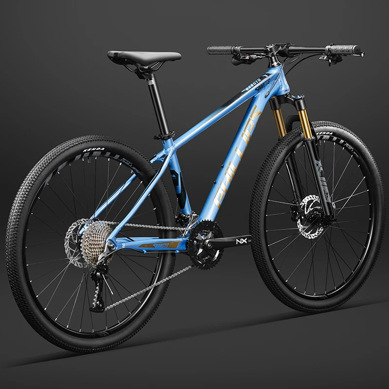 Bicicleta De Montaña 27.5 Pulgadas - 10 Velocidades, Frenos De Disco, Suspensión Delantera, Cuadro De Aleación De Aluminio