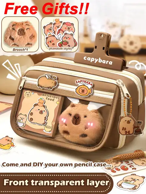 Large Capacity Flip Pencil Case 1